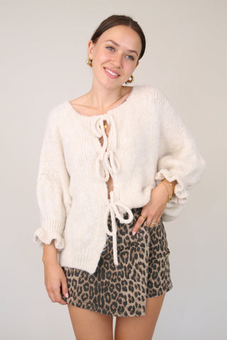 Romy | Leopard Mini Skort