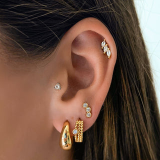 Kylie | Golden Hoops