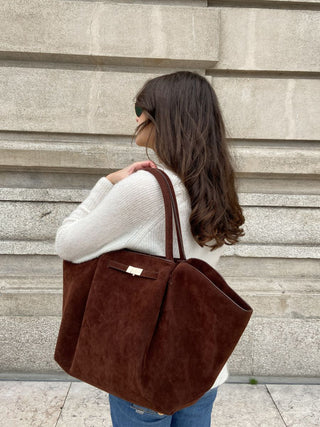 Ashley | Suède Shopper
