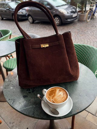Ashley | Suède Shopper