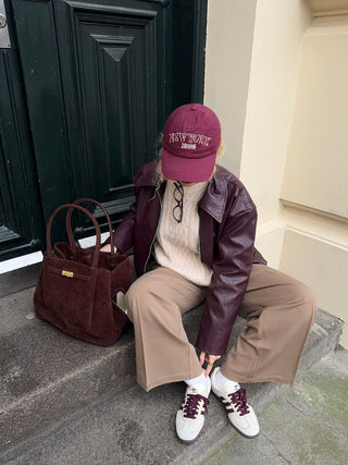 Ashley | Suède Shopper