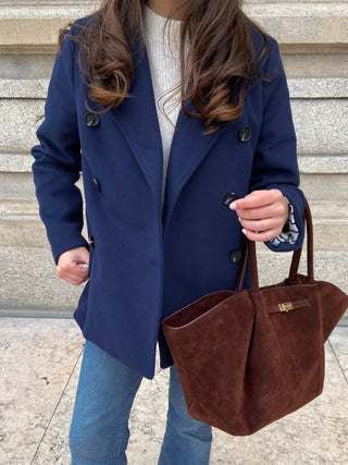 Ashley | Suède Shopper