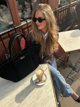 Ashley | Suède Shopper