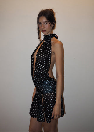Gina | Mini Polka Dot Dress