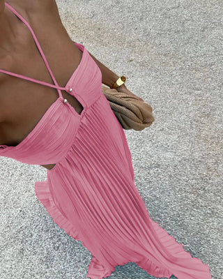 Louisa | Maxi Halter Dress