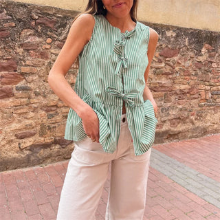 Cheryl | Striped Top