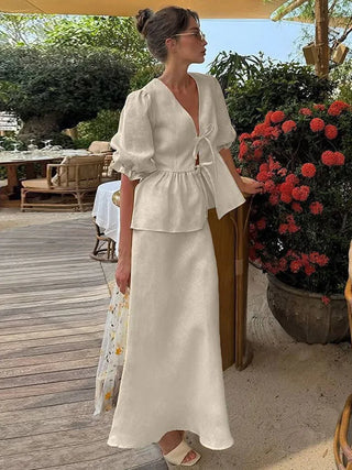 Katy | Linen Co-ord Set