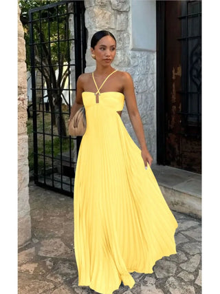 Louisa | Maxi Halter Dress