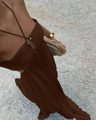 Louisa | Maxi Halter Dress