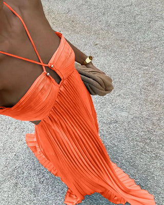 Louisa | Maxi Halter Dress
