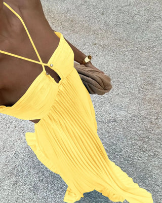 Louisa | Maxi Halter Dress