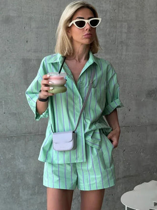 Elisa | Striped Co-ord Set