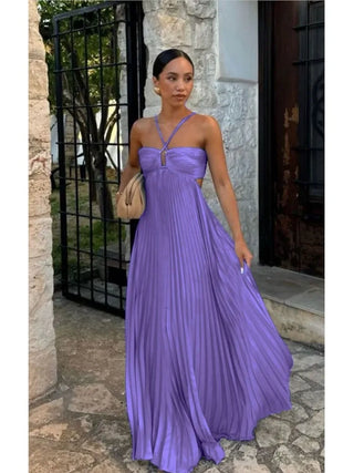 Louisa | Maxi Halter Dress