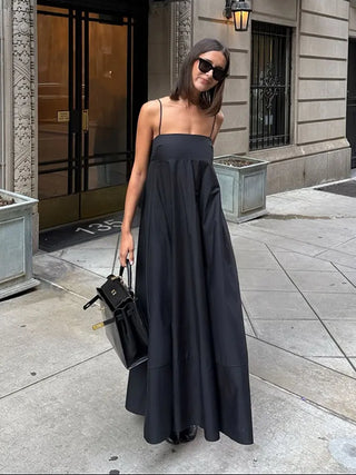Amber | Black Maxi Dress