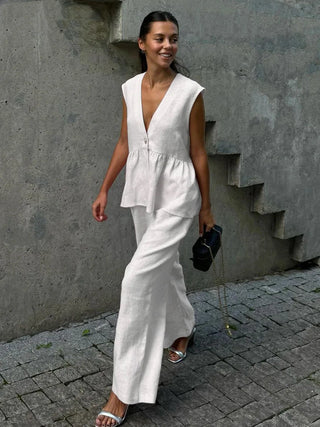Laura | Linen Co-ord Set