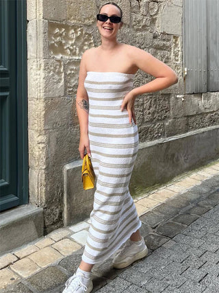 Dahlia | Maxi Strapless Dress