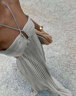 Louisa | Maxi Halter Dress