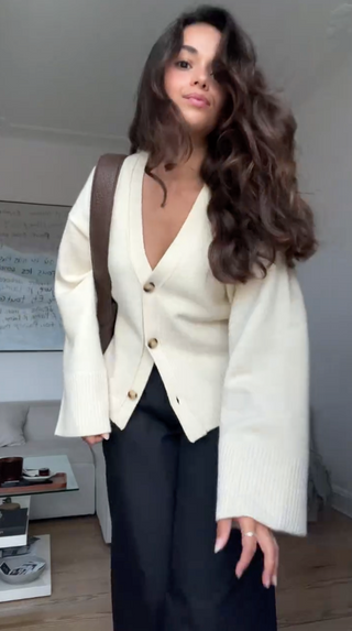 Luna | Butter Yellow Cardigan