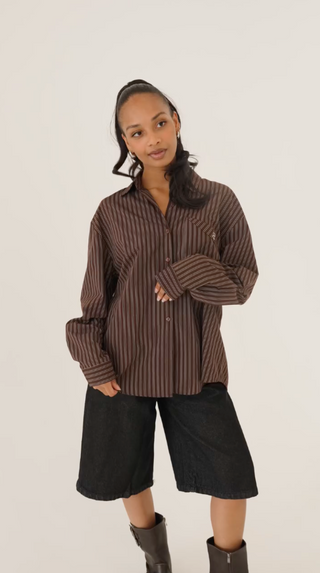 Harper | Brown Blouse