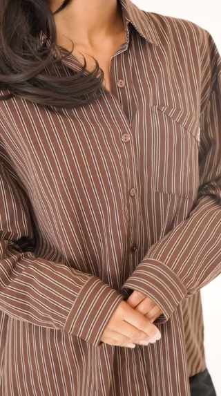 Harper | Brown Blouse