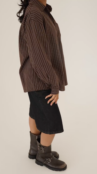 Harper | Brown Blouse