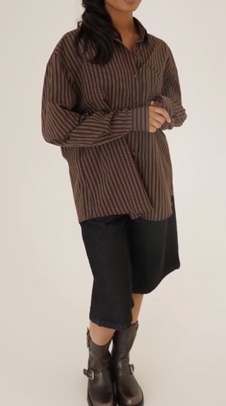 Harper | Brown Blouse