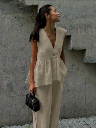 Laura | Linen Co-ord Set