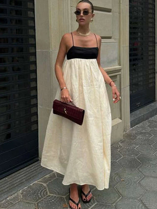 Nevah | Linen Maxi Dress