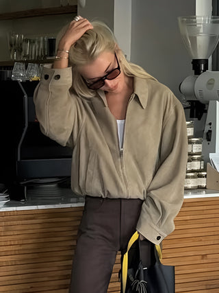 Gigi | Suede Jacket