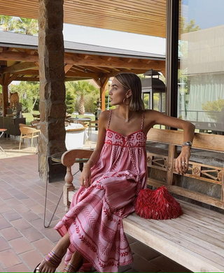 Sasha | Maxi Pink Dress