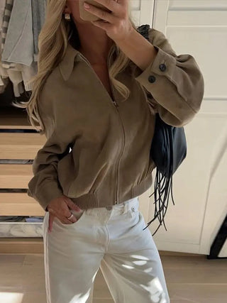 Gigi | Suede Jacket