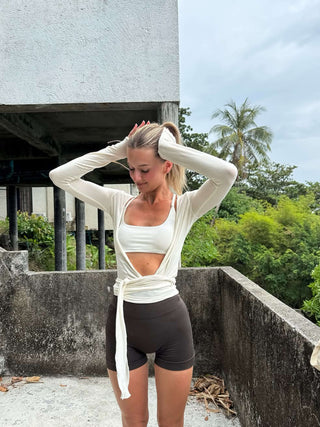 Luna | Pilates Wrap Top