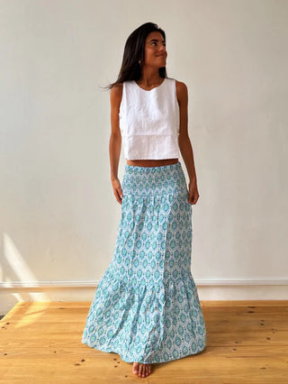 Lara | Boho Maxi Skirt