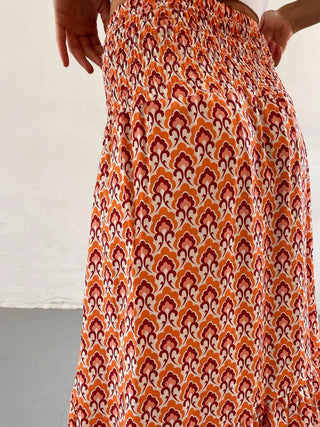 Lara | Boho Maxi Skirt