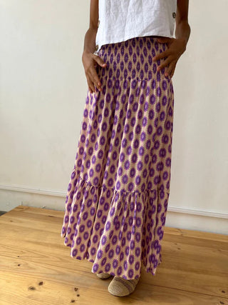 Lara | Boho Maxi Skirt