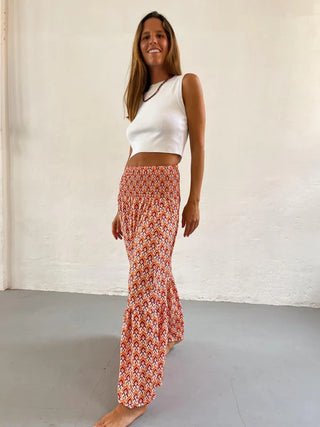 Lara | Boho Maxi Skirt