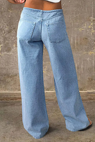 Violet | Mid Waist Jeans