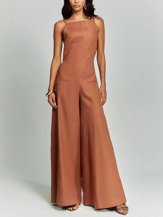 Jessy | Linen Summer Jumpsuit