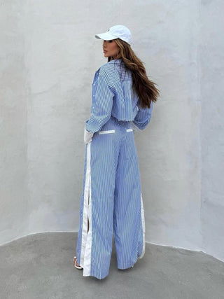 Rachel | Striped Lounge Set