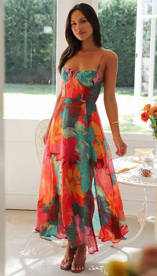 Harper | Floral Maxi Dress