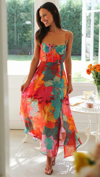 Harper | Floral Maxi Dress