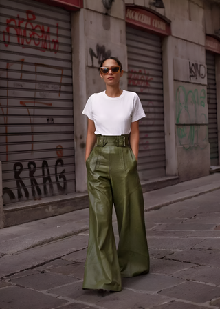 Danique | Vegan Leather Pants