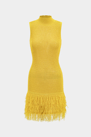 Carla | Fringe Midi Dress