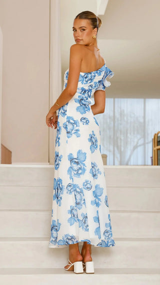 Estelle | Maxi Ruffle Dress