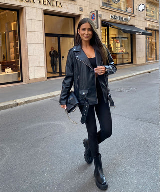 Macie | Leather Jacket