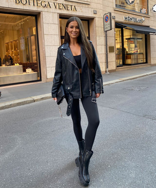 Macie | Leather Jacket