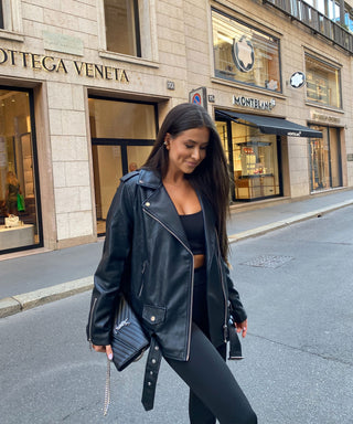 Macie | Leather Jacket