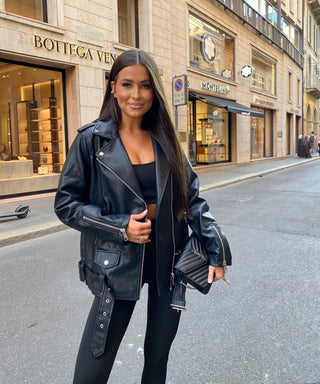 Macie | Leather Jacket