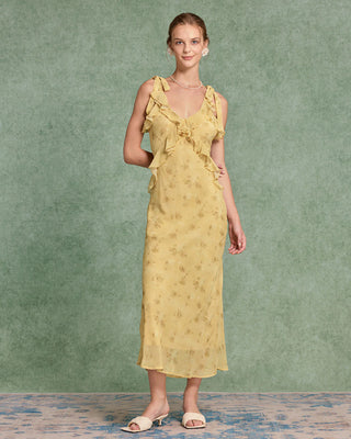 Roxy | Ruffle Maxi Dress